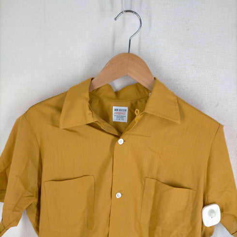 ヴァンヒューゼン VAN HEUSEN 60s 2Pオープンカラーシャツ メンズ JPN:S