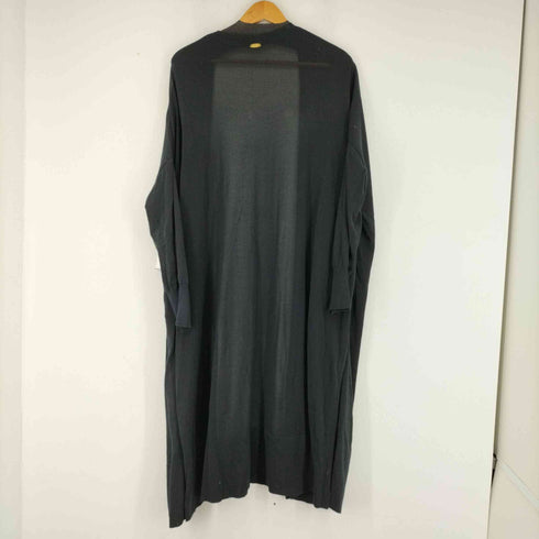 ミューズデドゥーズィエム クラス MUSE de Deuxieme Classe 20SS shake code Vネックロング カーディガン シアー スリット 長袖 コットン レディース