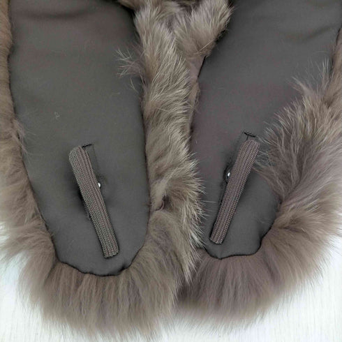 ノーブランド ティペット 成人式 フォックスファー メンズ