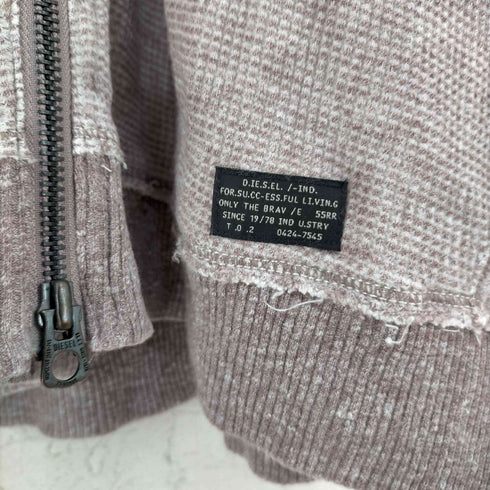 ディーゼル DIESEL ニット ブルゾン ジャケット ジップアップ メンズ import:XXL