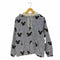 コムデギャルソンガール COMME DES GARCONS GIRL キャラクタープリント ストライプ フーデッドコーチジャケット レディース JPN:L