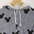 コムデギャルソンガール COMME DES GARCONS GIRL キャラクタープリント ストライプ フーデッドコーチジャケット レディース JPN:L