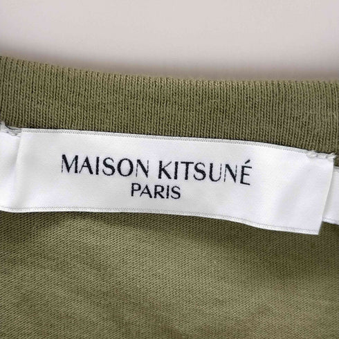 メゾンキツネ MAISON KITSUNE メゾンキツネ TRICOLOR FOX PATCH CLASSIC POCKET TEE-SHIRT メンズ JPN:S