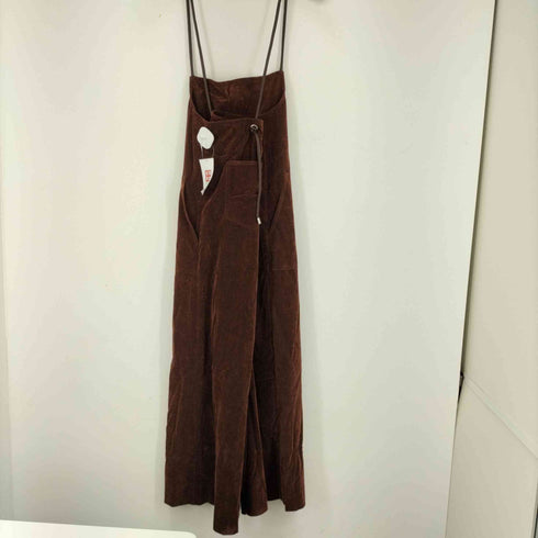アメリ AMERI 20SS AMERZ CORDUROY STITCH SALOPETTE コーデュロイサロペット レディース JPN:M