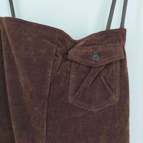 アメリ AMERI 20SS AMERZ CORDUROY STITCH SALOPETTE コーデュロイサロペット レディース JPN:M
