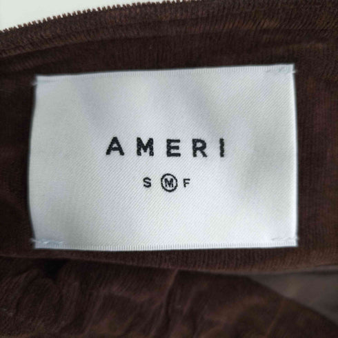 アメリ AMERI 20SS AMERZ CORDUROY STITCH SALOPETTE コーデュロイサロペット レディース JPN:M