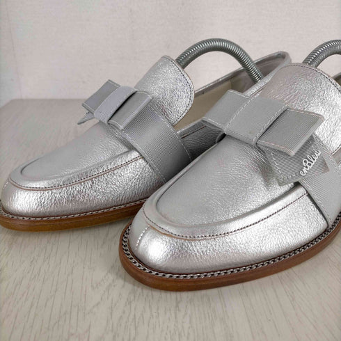 ランバンオンブルー LANVIN en Bleu リボンモチーフローファー レディース 23 1/2