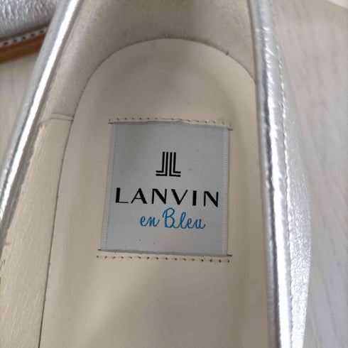 ランバンオンブルー LANVIN en Bleu リボンモチーフローファー レディース 23 1/2
