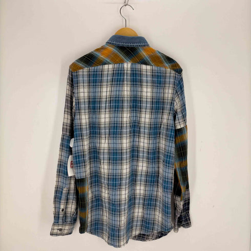 ディーゼル DIESEL 切替チェックシャツ メンズ JPN:L