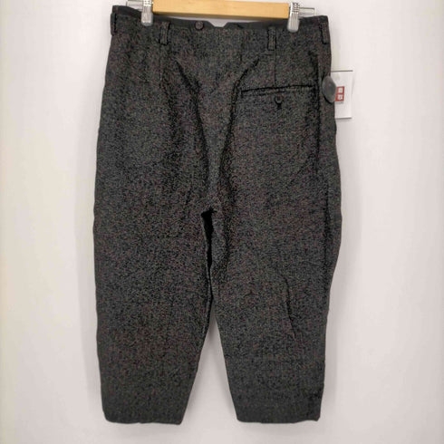 コムデギャルソンオム COMME des GARCONS HOMME 80S AD表記無 ツィード2タックウールスラックス メンズ JPN:L