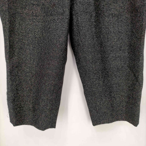 コムデギャルソンオム COMME des GARCONS HOMME 80S AD表記無 ツィード2タックウールスラックス メンズ JPN:L