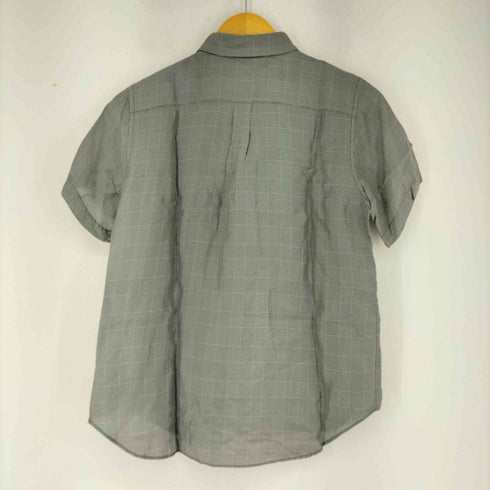 ブラックコムデギャルソン BLACK COMME des GARCONS AD2021 チェック柄半袖シャツ レディース JPN:XS