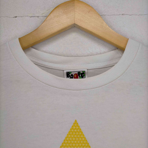 アベイシングエイプ BAPE by A BATHING APE フロントプリントL/S TEE メンズ JPN:L