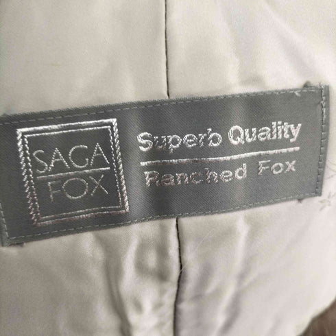 サガフォックス SAGA FOX 銀サガ フォックスファー ティペット レディース