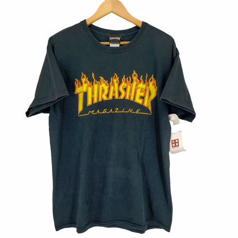 スラッシャー THRASHER フロントロゴプリントS/S TEE メンズ JPN:L