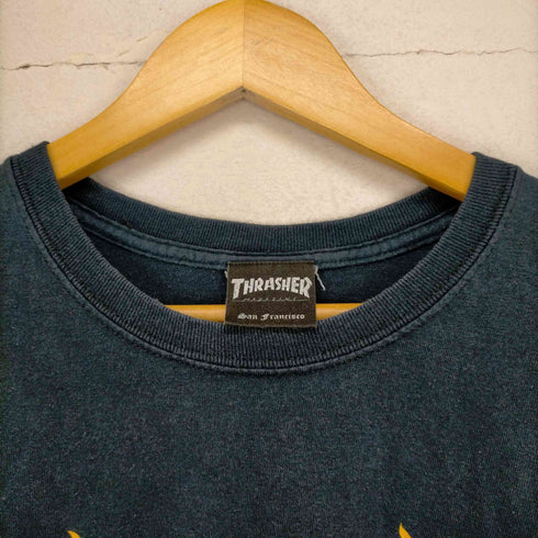 スラッシャー THRASHER フロントロゴプリントS/S TEE メンズ JPN:L