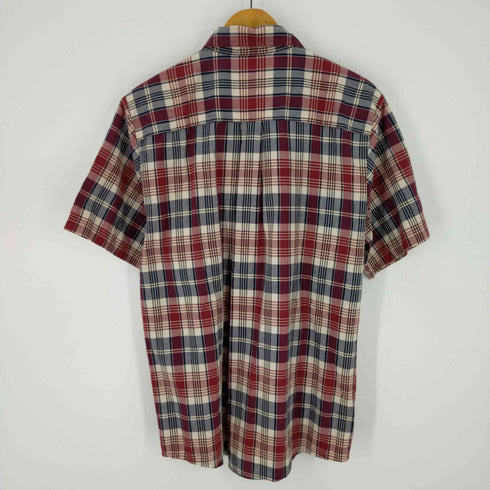 エディーバウアー Eddie Bauer BD チェック S/S シャツ メンズ import:XL