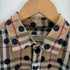 バーバリーロンドン BURBERRY LONDON ポルカドットチェック シャツ メンズ JPN:M