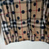 バーバリーロンドン BURBERRY LONDON ポルカドットチェック シャツ メンズ JPN:M