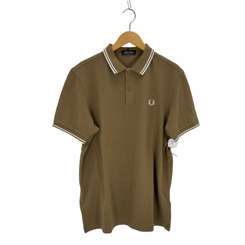 フレッドペリー FRED PERRY The Twin Tipped Fred Perry Shirt メンズ JPN:L