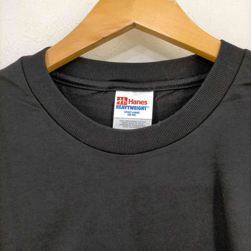 ヘインズ Hanes SANTA FE バッファロースカル刺繍Tシャツ メンズ import:L 42-44