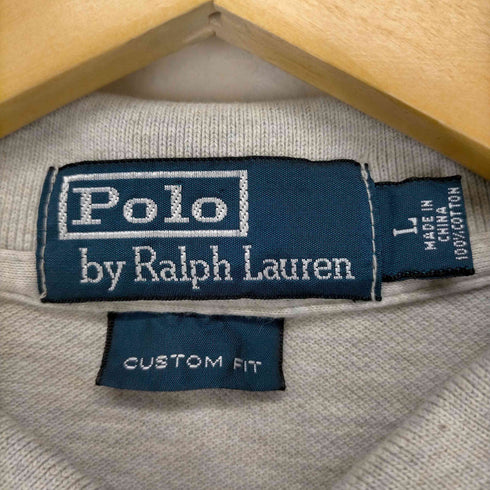 ポロバイラルフローレン Polo by RALPH LAUREN CUSTOM FIT S/S ポロシャツ メンズ JPN:L