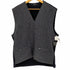 コムデギャルソンオム COMME des GARCONS HOMME 80S デカオム リブ切替ニットベスト メンズ JPN:M