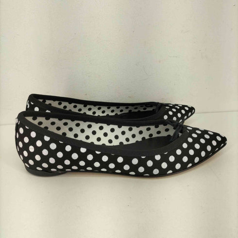 レペット repetto バレエシューズ ポインテッドトゥ ドット 水玉 フラット レディース JPN:23