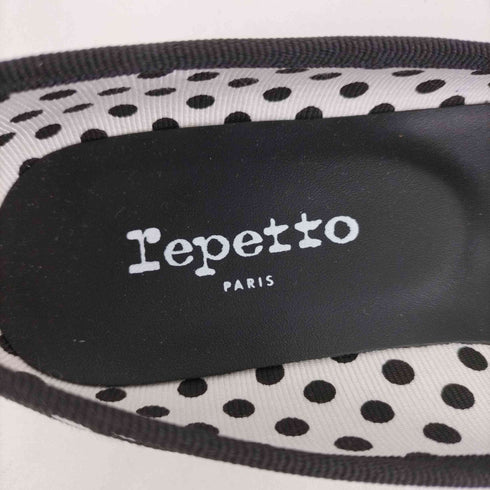 レペット repetto バレエシューズ ポインテッドトゥ ドット 水玉 フラット レディース JPN:23
