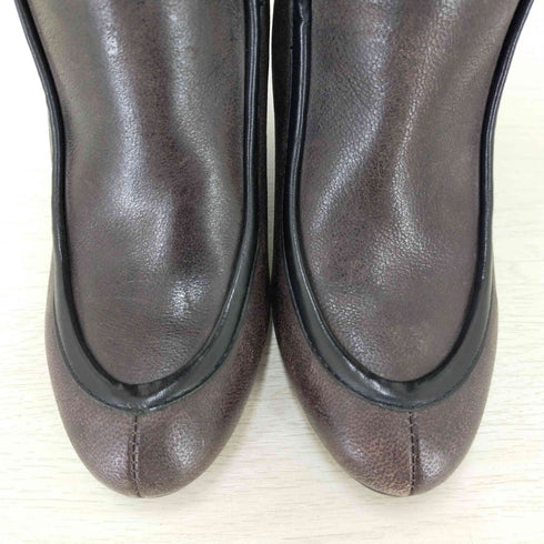 バレンシアガ BALENCIAGA ミドル丈 ウェッジソールブーツ レディース 36