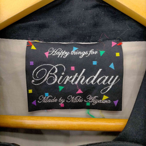 BIRTHDAY BY MIKI AIKAWA ダブルボタンノーカラーコート レディース