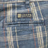 チャップスラルフローレン CHAPS RALPH LAUREN リネンコットンチェック柄ショーツ メンズ US:34-35