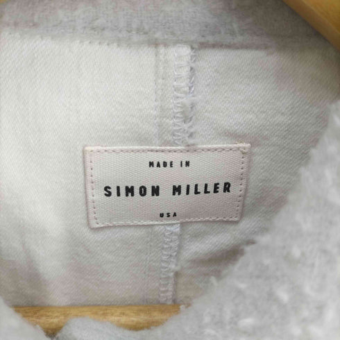 サイモンミラー SIMON MILLER USA製スナップボタン毛玉加工ウールCPOジャケット レディース JPN:0