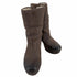 アグオーストラリア UGG Australia リアネ LYNNEA ショートボアブーツ ムートン ウッドヒール ベルト スエード レディース US7
