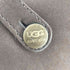 アグオーストラリア UGG Australia リアネ LYNNEA ショートボアブーツ ムートン ウッドヒール ベルト スエード レディース US7