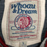 Whoau&Dream ワッペン フルジップスウェットパーカー メンズ JPN:L