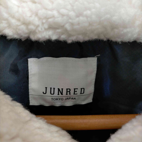 ジュンレッド JUN Red ボアフリーススタンドブルゾン ジャケット ジップアップ メンズ FREE