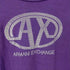 アルマーニエクスチェンジ ARMANI EXCHANGE ラインストーン Tシャツ Y2K レディース import:M