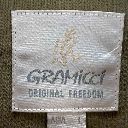 グラミチ GRAMICCI GRID CORD ZIP SHIRT メンズ JPN:L
