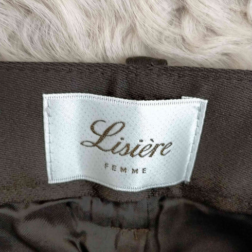 リジェール Lisiere LAppartement LAURENT G. WIDE PANTS ローレンガリーワイドPT レディース 34