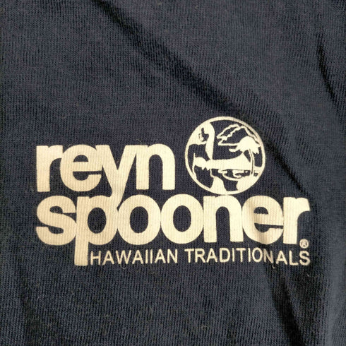 レインスプーナー Reyn Spooner 90-2000s USA製 両面プリント クルーネックTシャツ メンズ JPN:L
