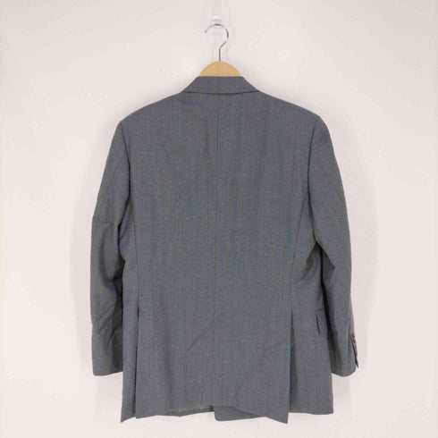 アクアスキュータム AQUASCUTUM 裏地背抜き ダブルブレストストライプテーラードジャケット メンズ 94A6