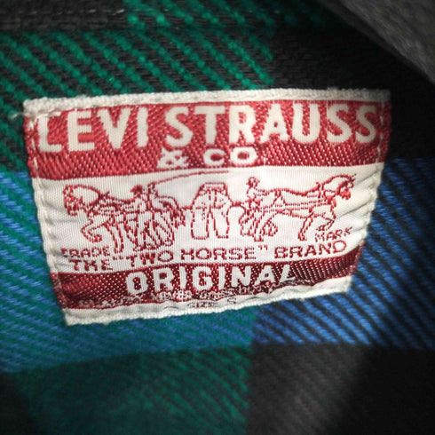 リーバイス Levis ブロックチェックネルシャツ メンズ JPN:S