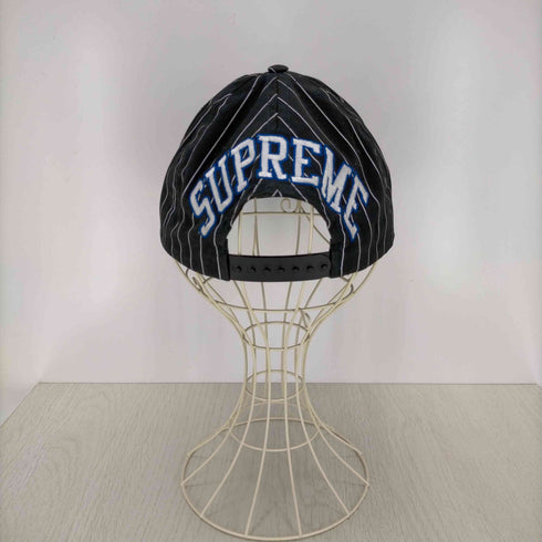 シュプリーム Supreme USA製 ストライプ キャップ メンズ