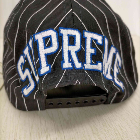シュプリーム Supreme USA製 ストライプ キャップ メンズ