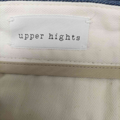 アッパーハイツ upper hights タック テーパード デニム パンツ ジーンズ レディース UK:25