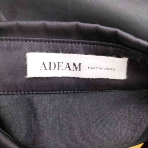 アディアム ADEAM カメリアシャツ 長袖 バックプリーツ レディース JPN:XS