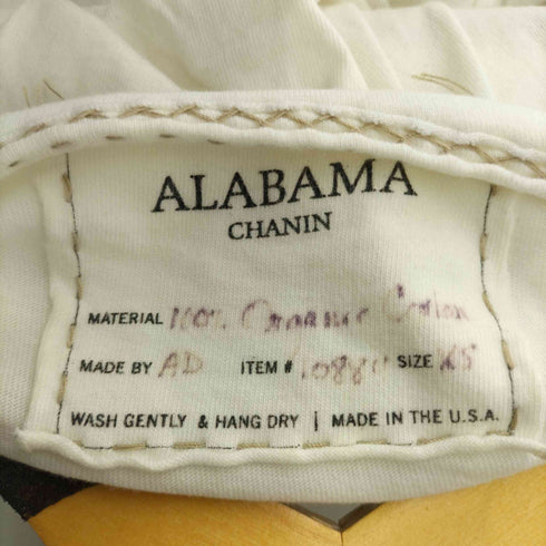 ALABAMA USA製 カットワークTシャツ レディース JPN:XS