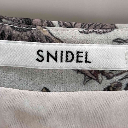 スナイデル snidel ベルト付きプリーツフリルワンピース レディース JPN:1