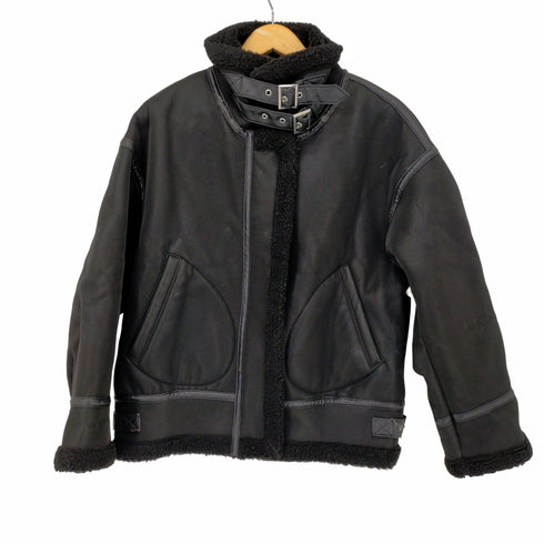フレイアイディー FRAY I.D 18AW シングルボンバージャケット ボア レディース JPN:1